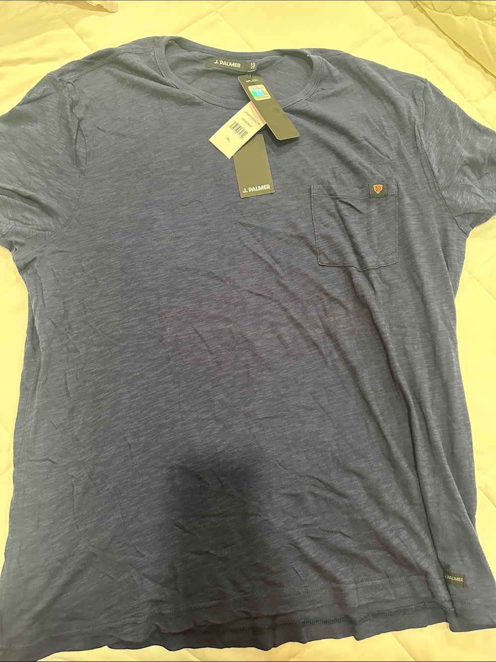 Men’s Indigo Short Sleeve Pocket Tee